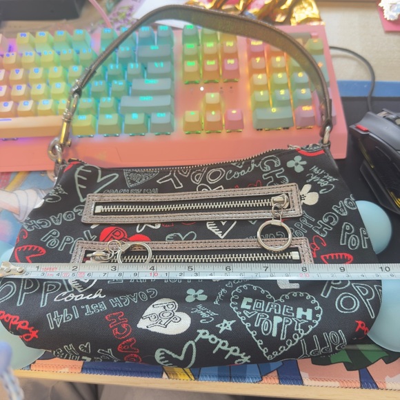 Coach poppy hand bag - Picture 7 of 7